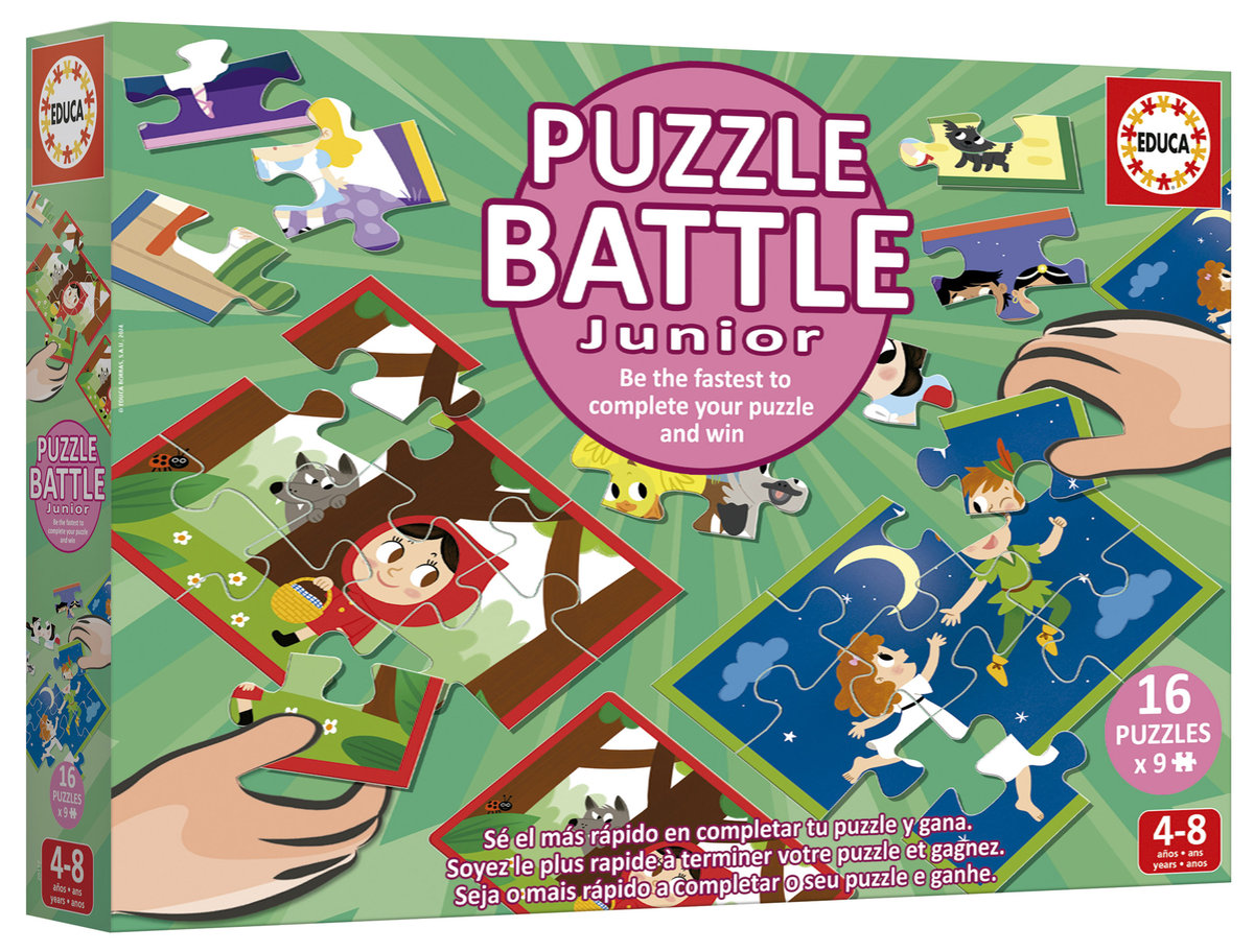 Educa, Puzzle Bajki, 16 x 9 el.