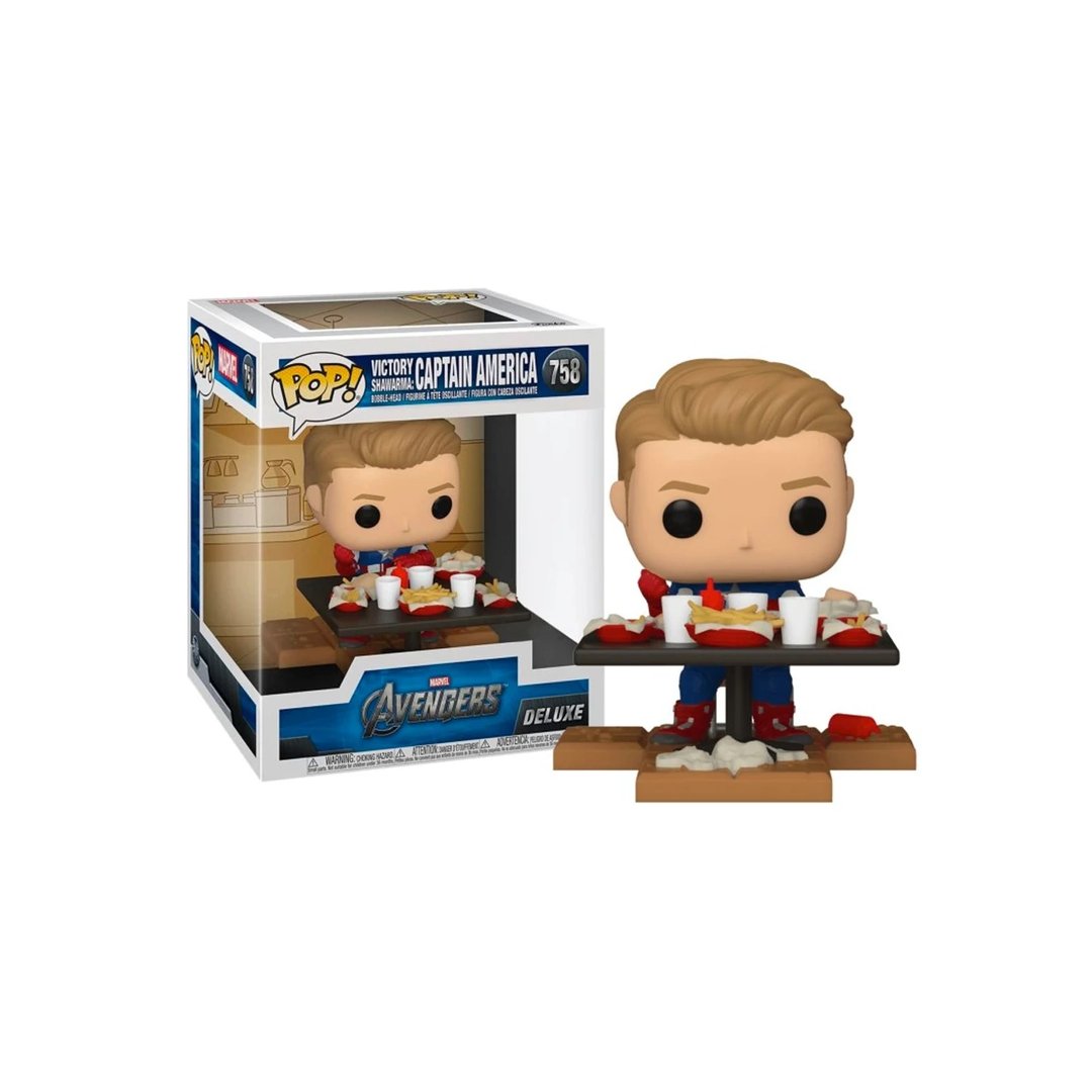 Funko POP! Deluxe Marvel Cap America Shawarma 758
