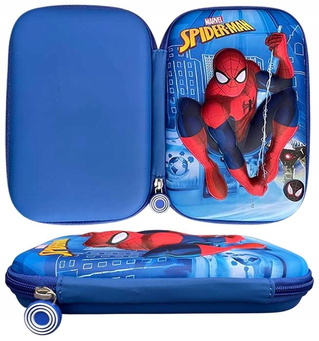PIÓRNIK szkolny do szkoły dla dzieci chłopca 3D EVA SPIDERMAN trójwymiarowy