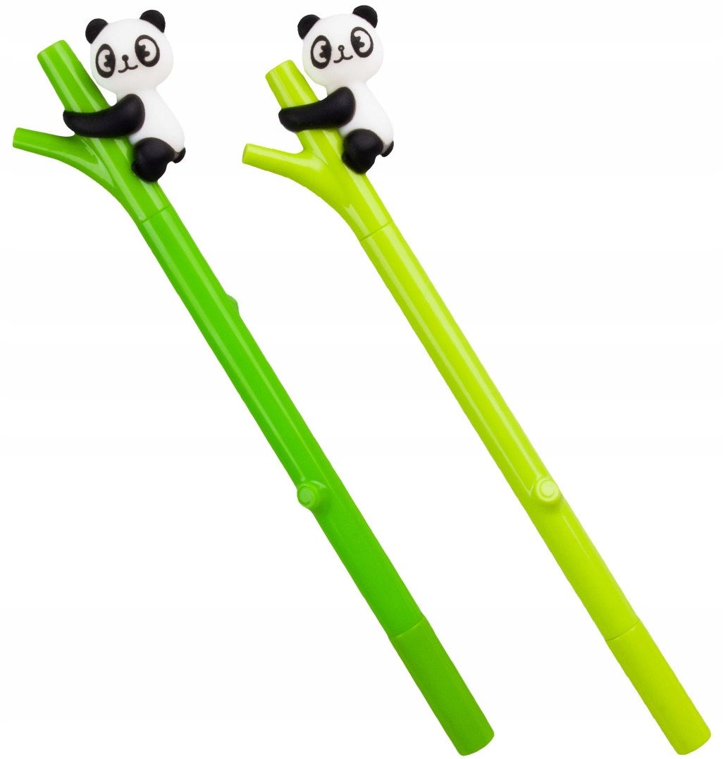 Cienkopisy z misiem PANDĄ długopisy PANDA dla dzieci dziecięce PANDY