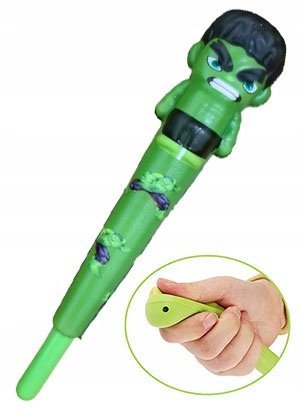 długopisy HULK cienkopisy GNIOTEK antystresowy GNIOTKI dla chłopca dzieci