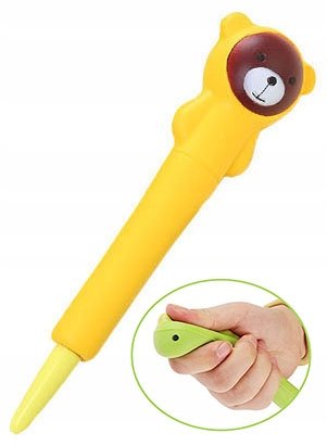 długopis MIŚ cienkopisy GNIOTEK z misiem antystresowy GNIOTKI dla dzieci