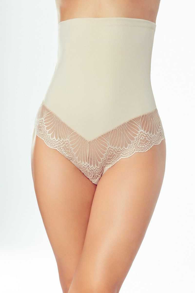 Valenta Majtki wysokie beżowy XL