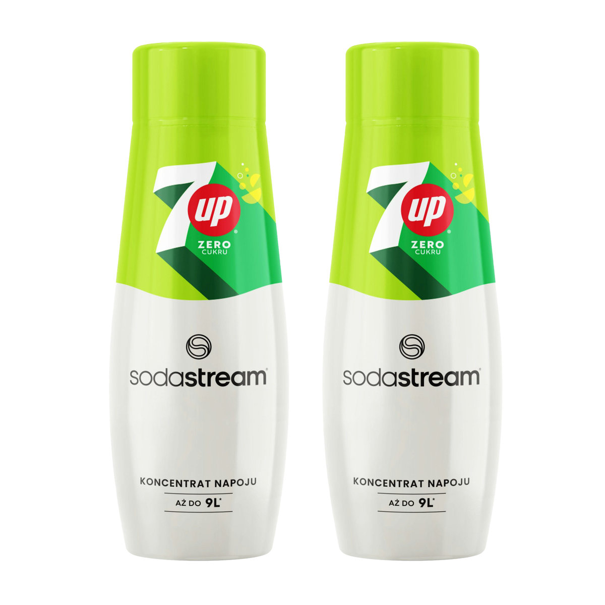 Zestaw Syropów do saturatora SODASTREAM 7up Diet Bez cukru 2x440ml