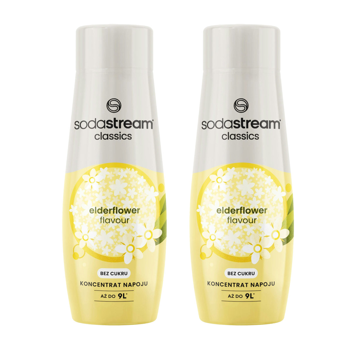 Zestaw Syropów do saturatora SODASTREAM Kwiat Bzu Bez cukru 2x440ml