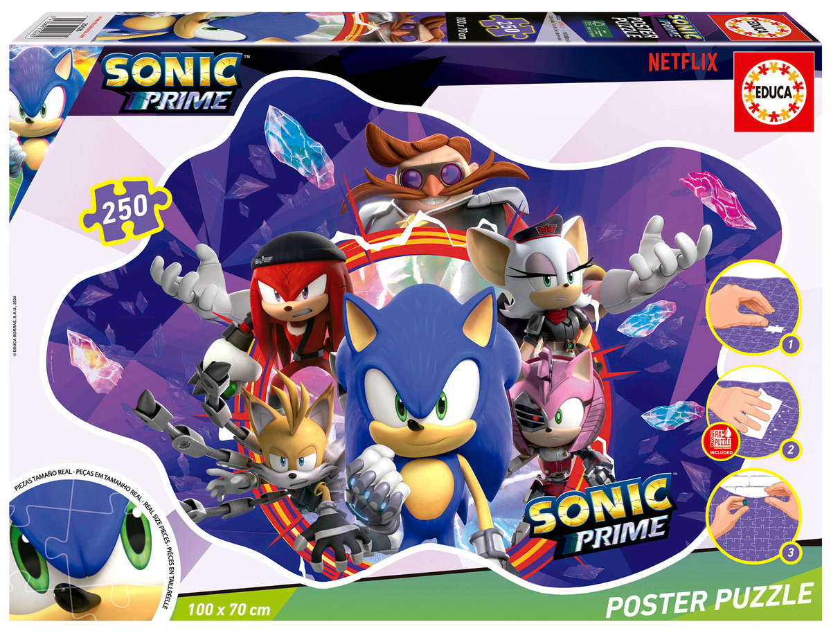 Educa, Sonic Prime, 250 el.