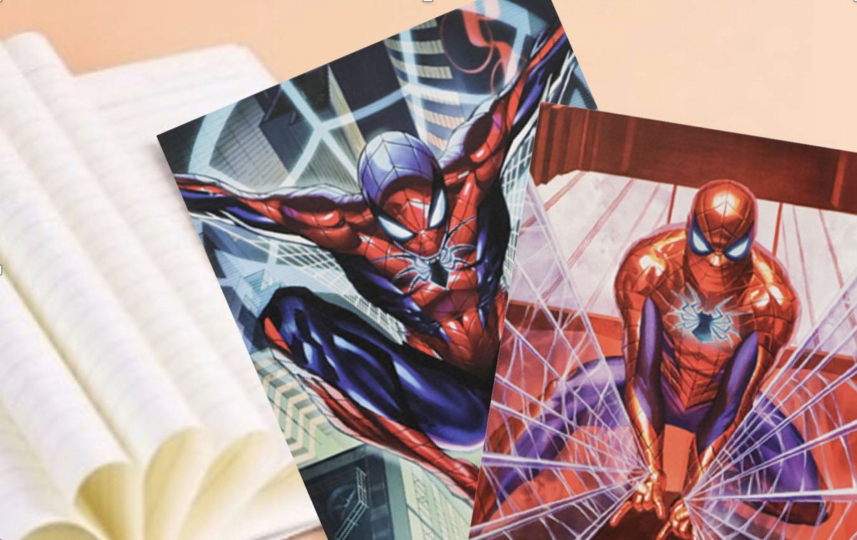 ZESZYT W LINIĘ notes szkolny do szkoły 60k. SPIDERMAN dla chłopca dzieci