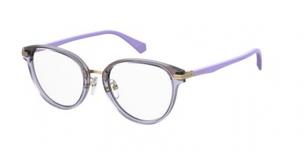 Okulary POLAROID PLDD427GB3V. Okulary, Kolor fioletowy. Kobieta.