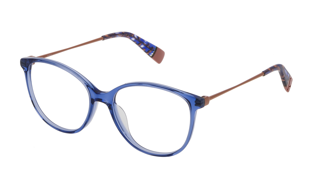 Okulary FURLA VFU201520U11. Okulary, Kolor niebieski przezroczysty. Kobieta.