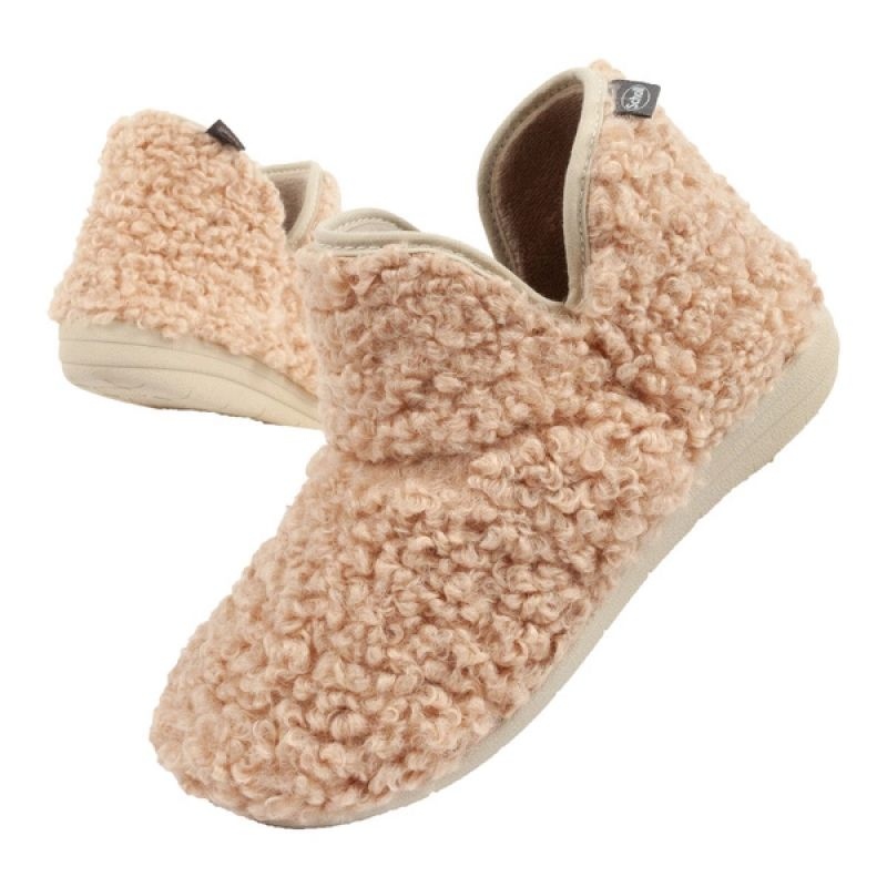 Kapcie Scholl Maddy Bootie F309091002 beżowy