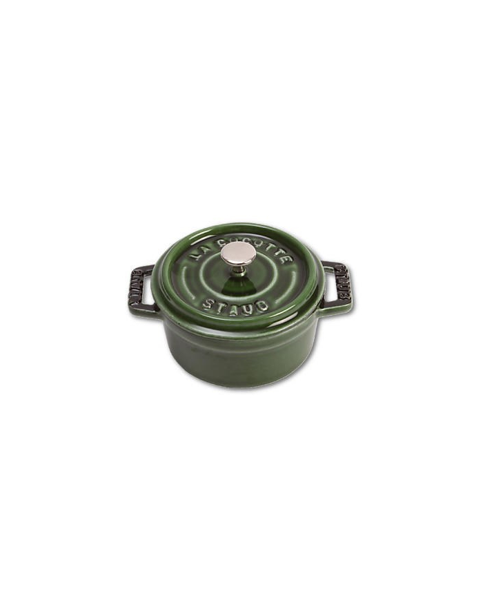 Staub Garnek Żeliwny Cocotte 10 cm Zielony 40509-804-0