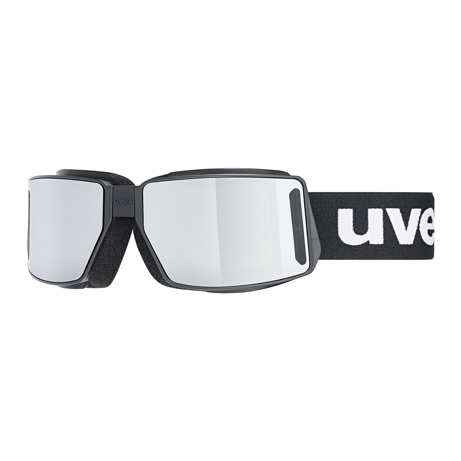 Gogle okulary skitourowe Uvex MTN Tour black matt/silver - ONE SIZE
