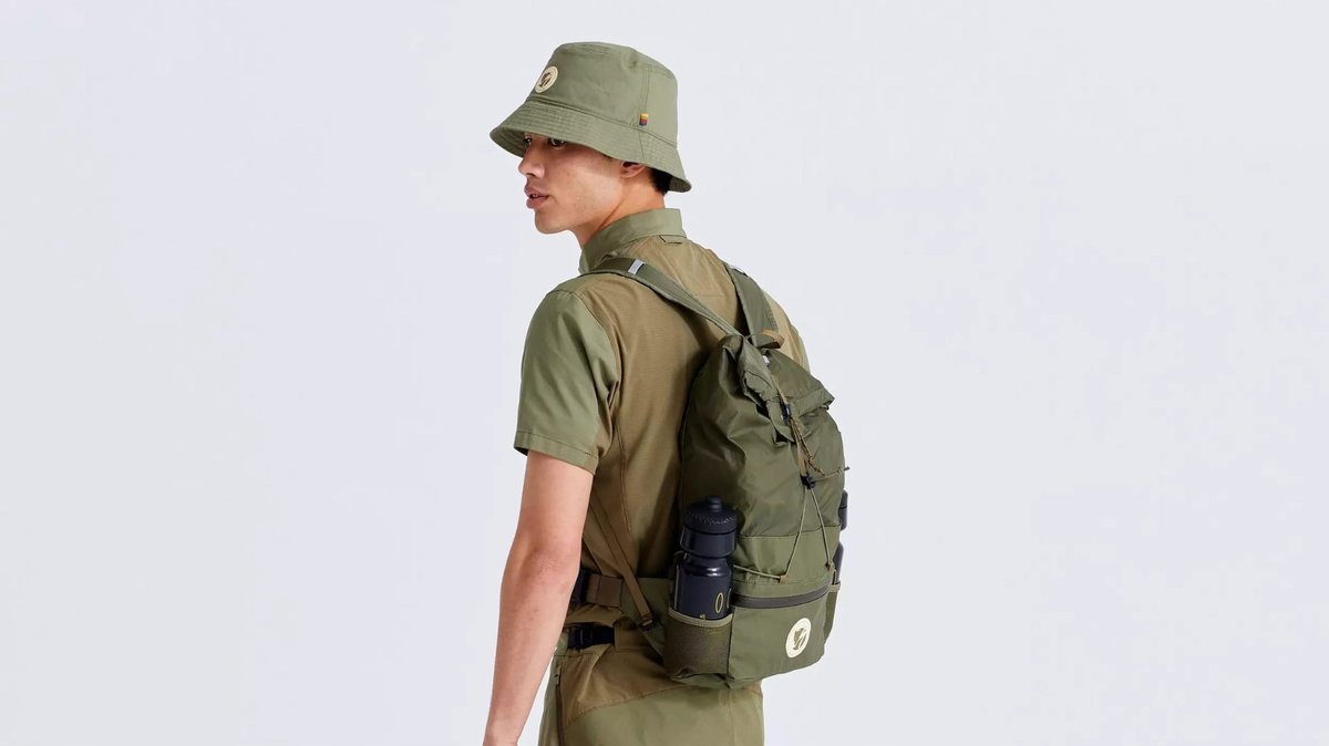 Nerka Fjällräven Expandable Hip Pack GREEN 11,5 L