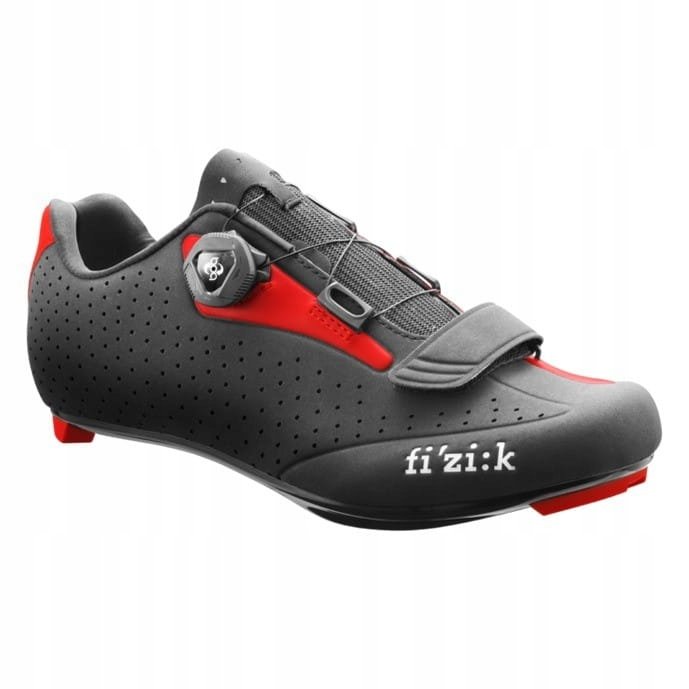 Buty szosowe Fizik R5B Uomo czarno-czerwone 42
