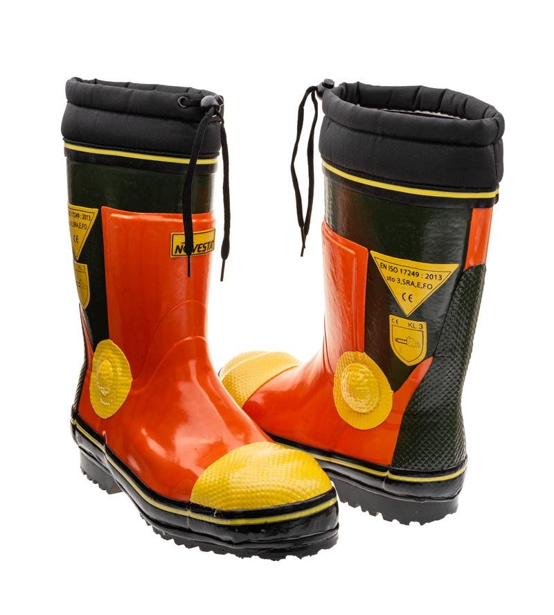Buty Gumowe Antyprzecięciowe Novesta /Letnie/ Klasa 3 Rozmiar 45 140003
