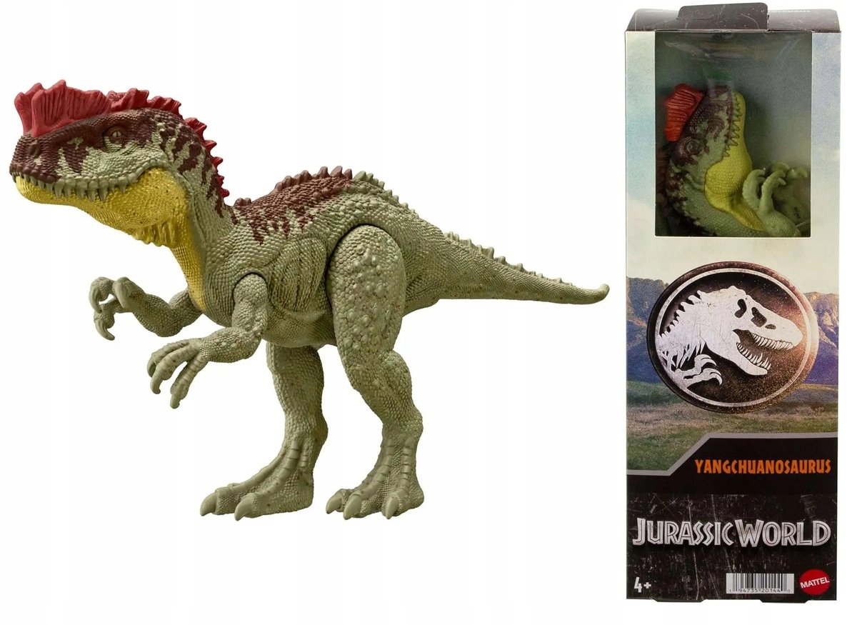YANGCHUANOSAURUS Dinozaur Figurka 30 cm Jurassic World Park Jurajski