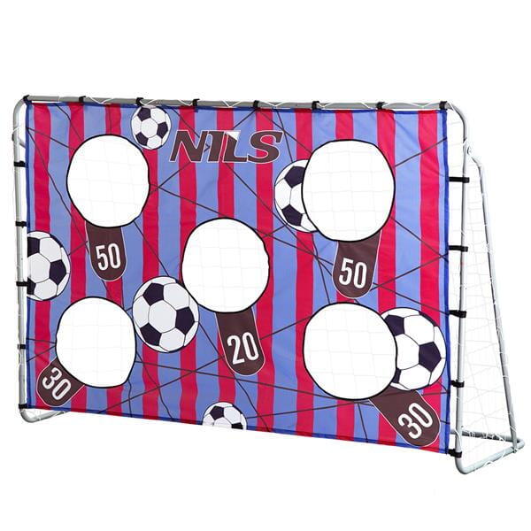 Nils NT7788 2w1 BRAMKA Z SIATKĄ I PANELEM DO CELOWANIA 215x150cm