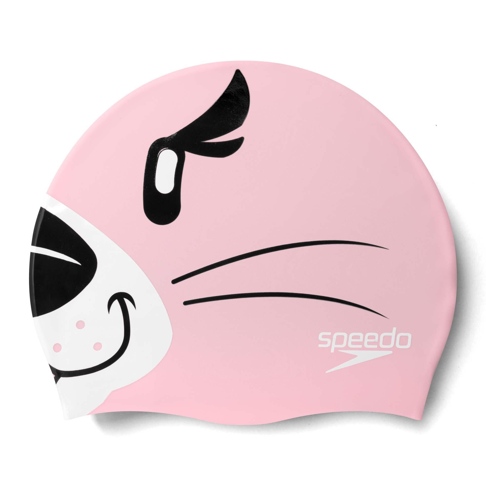 Czepek Pływacki Dziecięcy Speedo Printed Character Cap Pink/White