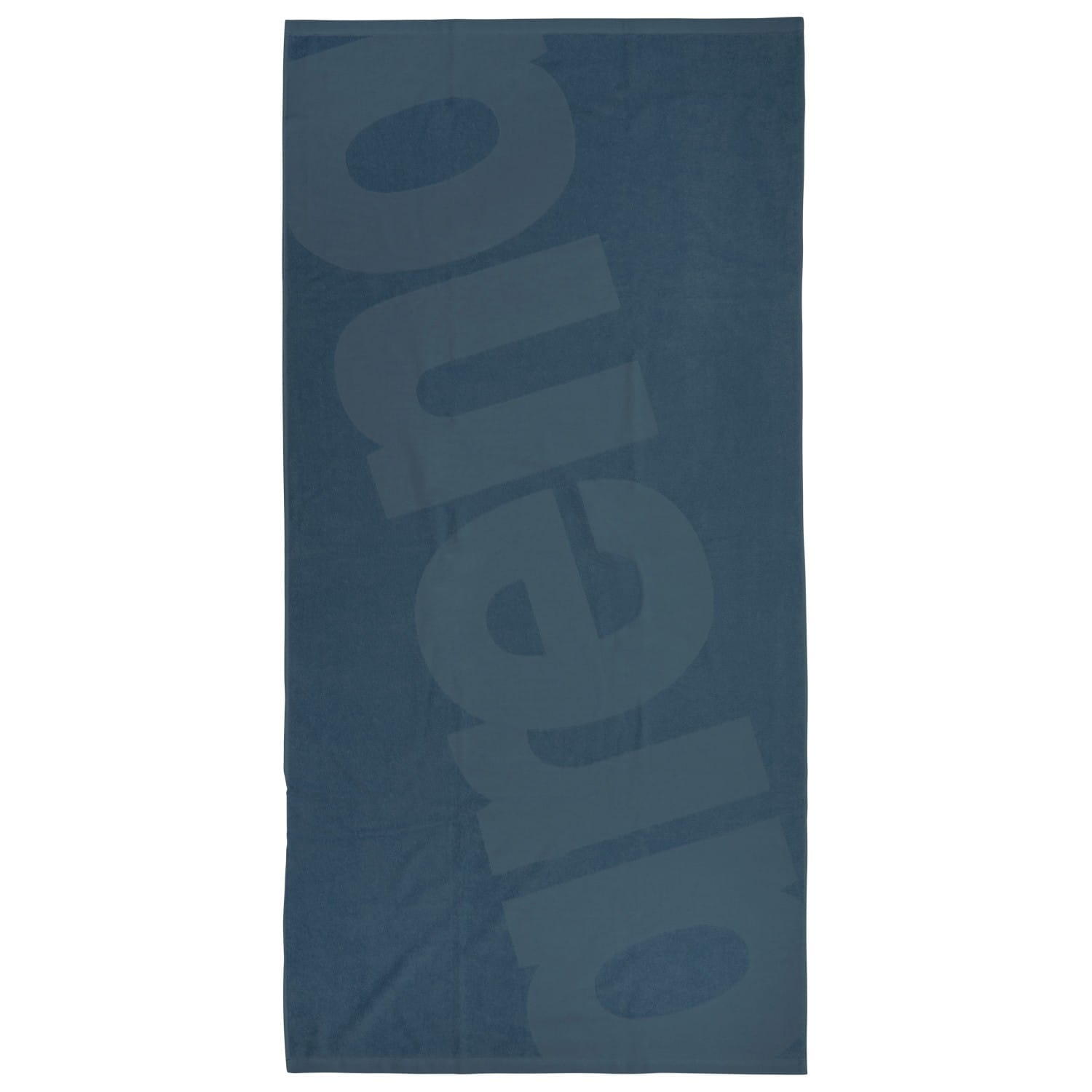 Ręcznik kąpielowy plażowy na basen bawełniany duży Arena Asphalt 180x90 cm