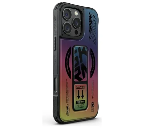 Skinarma Magnetic Charging Grip Stand iPhone 16 Pro Wielokolorowy