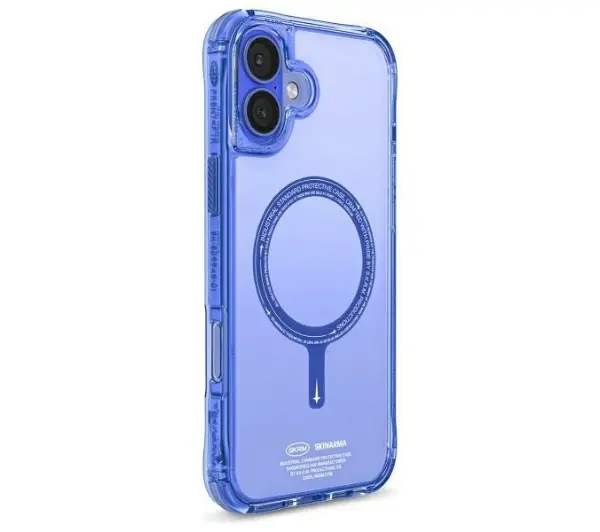 Skinarma Saido Magnetic Charging iPhone 16 Niebieski