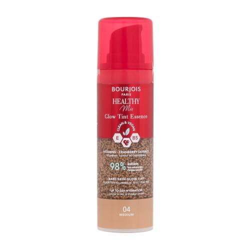 BOURJOIS Paris Healthy Mix Clean & Vegan Glow Tint Essence Podkład 30 ml Odcień 04 Medium