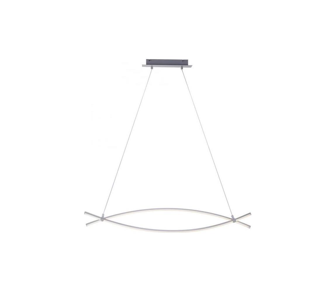 JUST LIGHT. 15382-55 - LED Żyrandol na lince MAJA 2xLED/8,4W/230V chrom