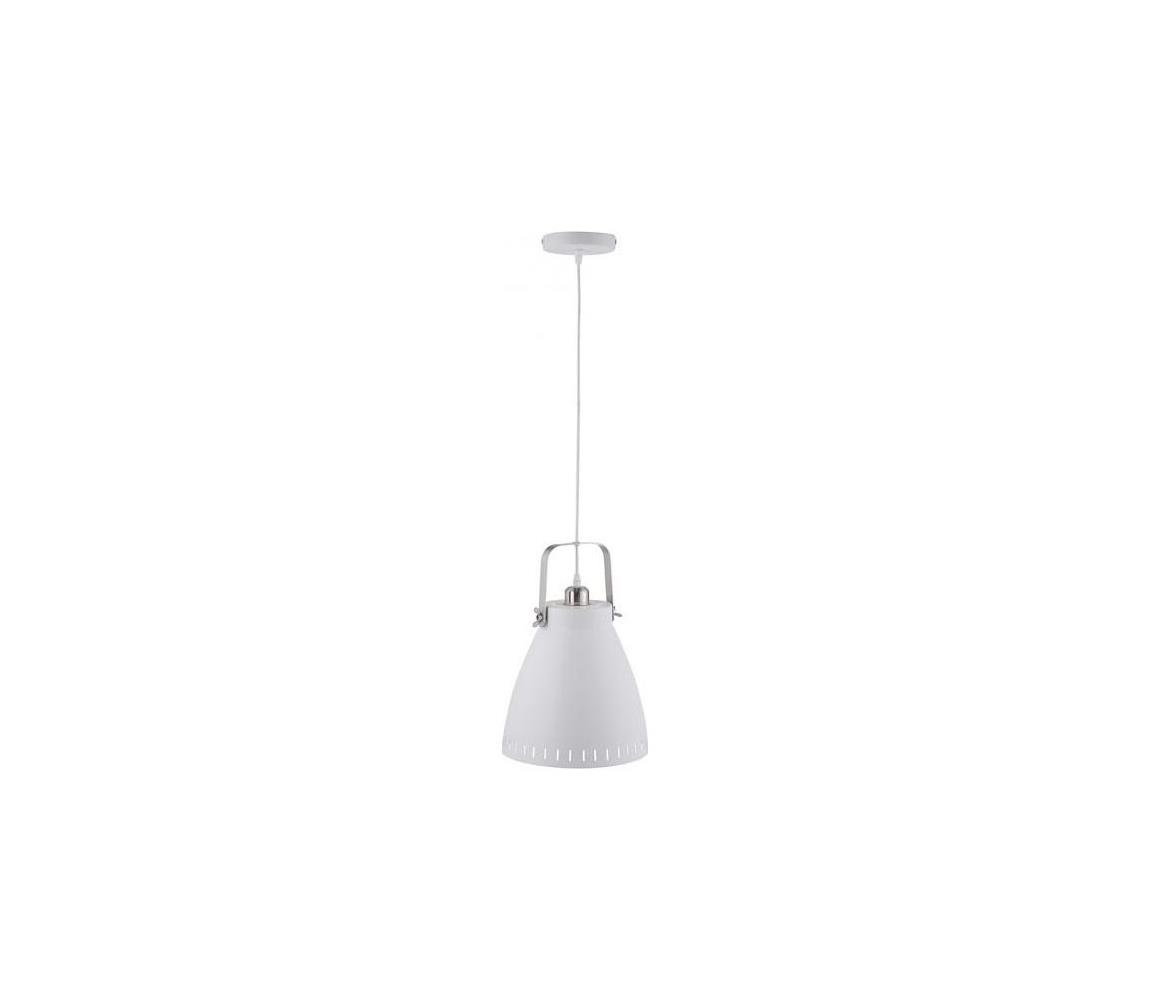 JUST LIGHT. 11060-16 - Żyrandol na lince EVA 1xE27/60W/230V śr. 26,5 cm białe
