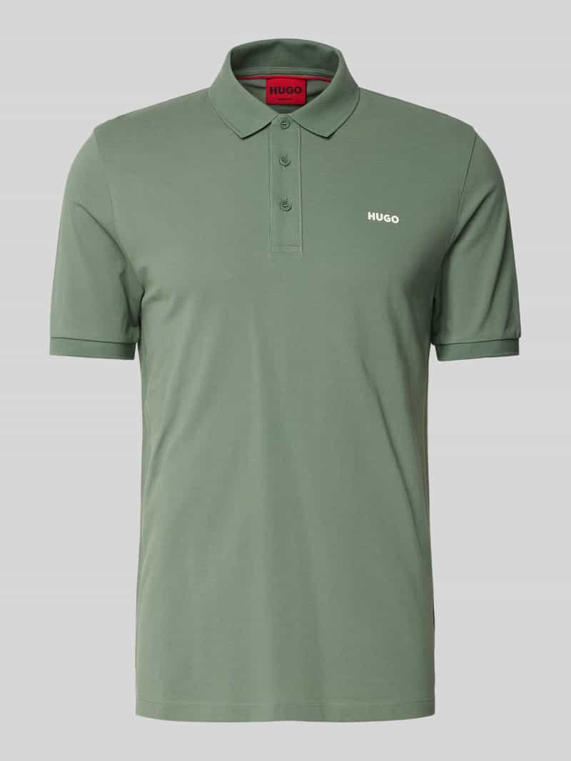 Koszulka polo z nadrukiem z logo model ‘Donos’