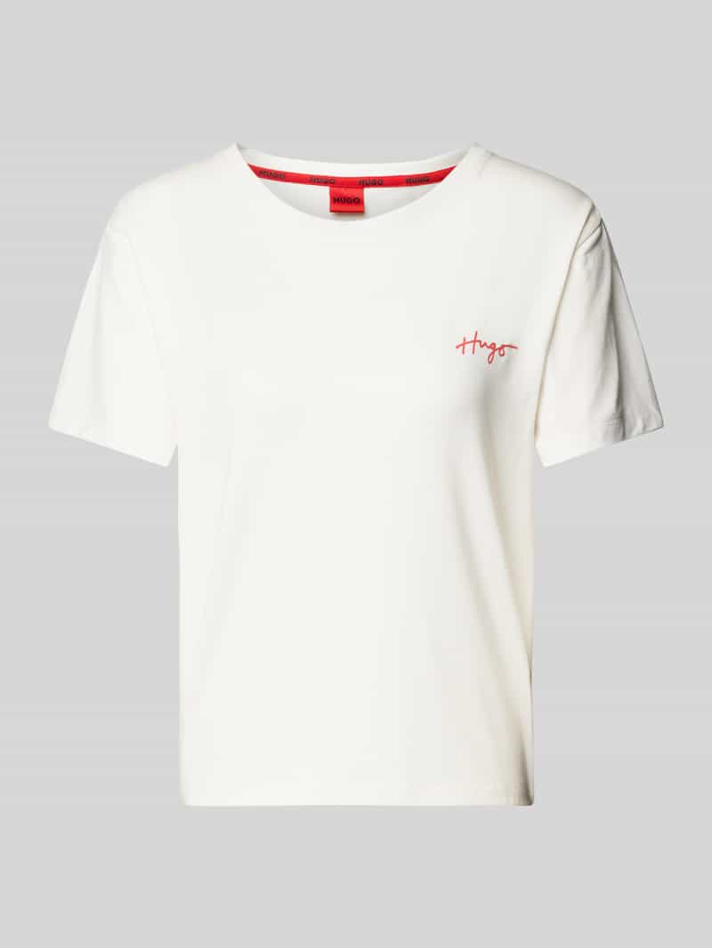 T-shirt z nadrukiem z logo model ‘NIKKA’