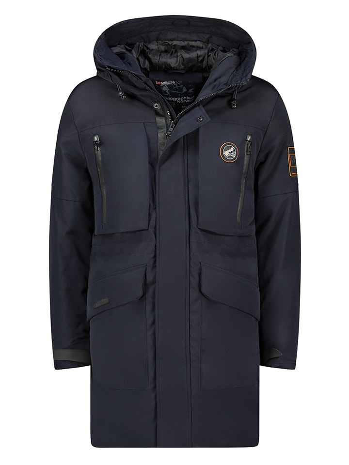 Geographical Norway Parka w kolorze granatowym