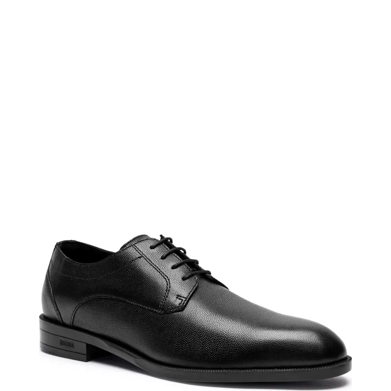 BOSS BLACK Skórzane derby Tayil_Derb_grpr