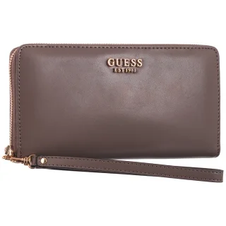 Portfel Laurel Slg Lcheque Organizer SWVC85 00163 Dark Taupe (GU699-b) Guess