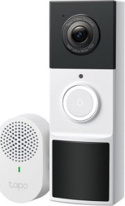 TP-LINK Video Doorbell Camera Tapo D210 3 MP 1.18mm/F1.8 IP65 H.264 Micro SD, Max. 512 one size