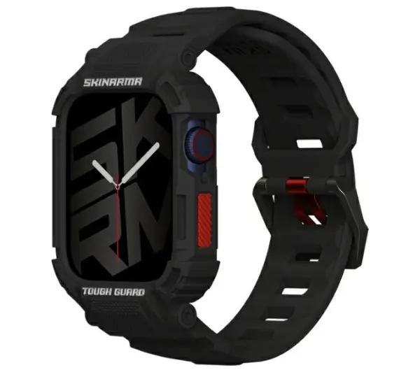 Skinarma Mecha 2in1 do Apple Watch 45/44mm Czarny