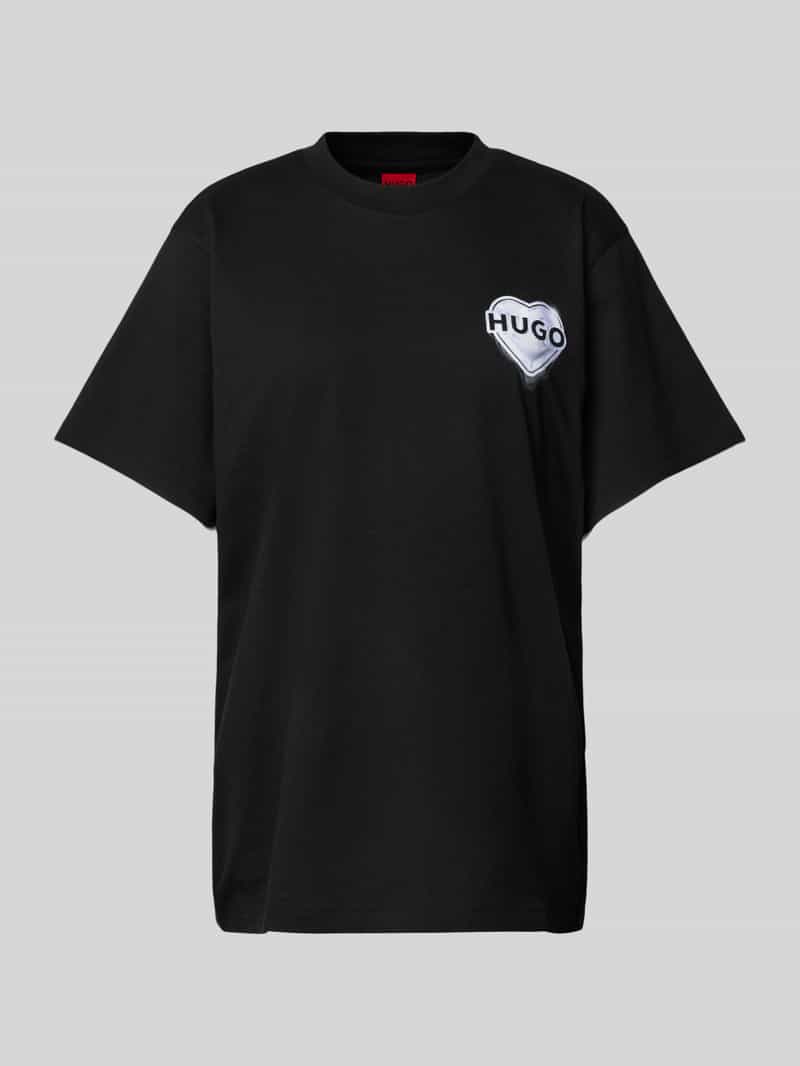 T-shirt z nadrukiem z logo