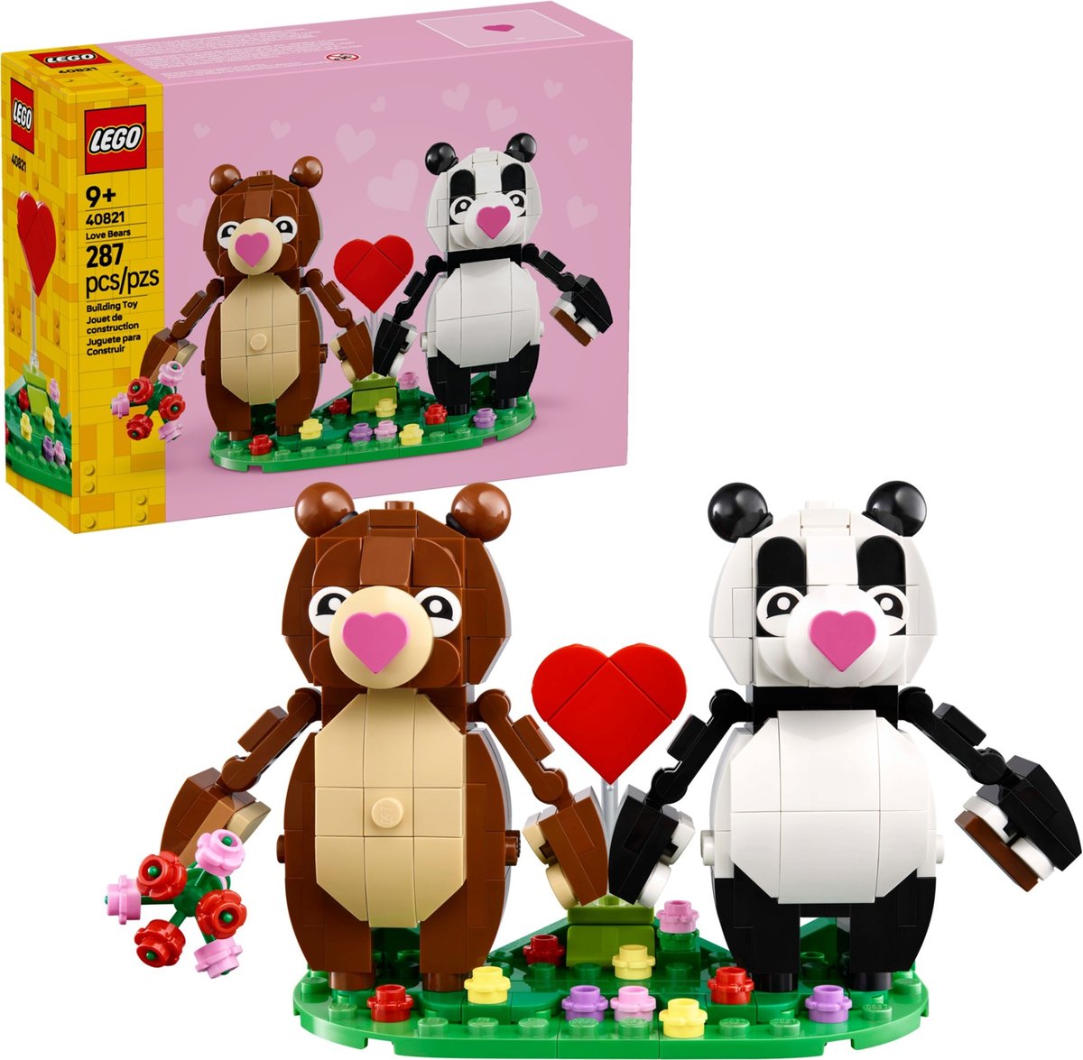 Lego Brickheadz 40821 Zakochane niedźwiedzie
