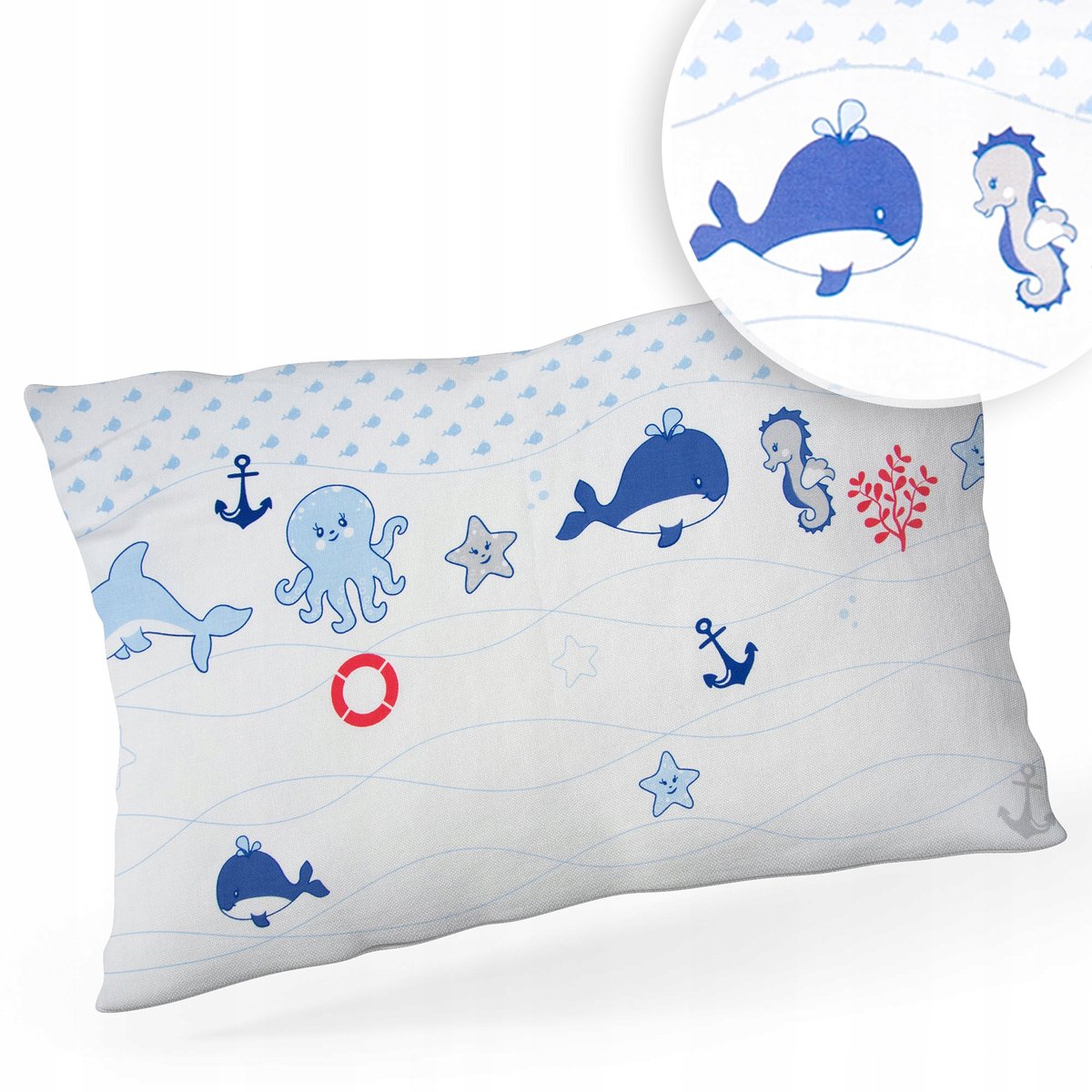 POSZEWKA NA PODUSZKĘ 40x60 BAWEŁNA ZAMEK WZORY!