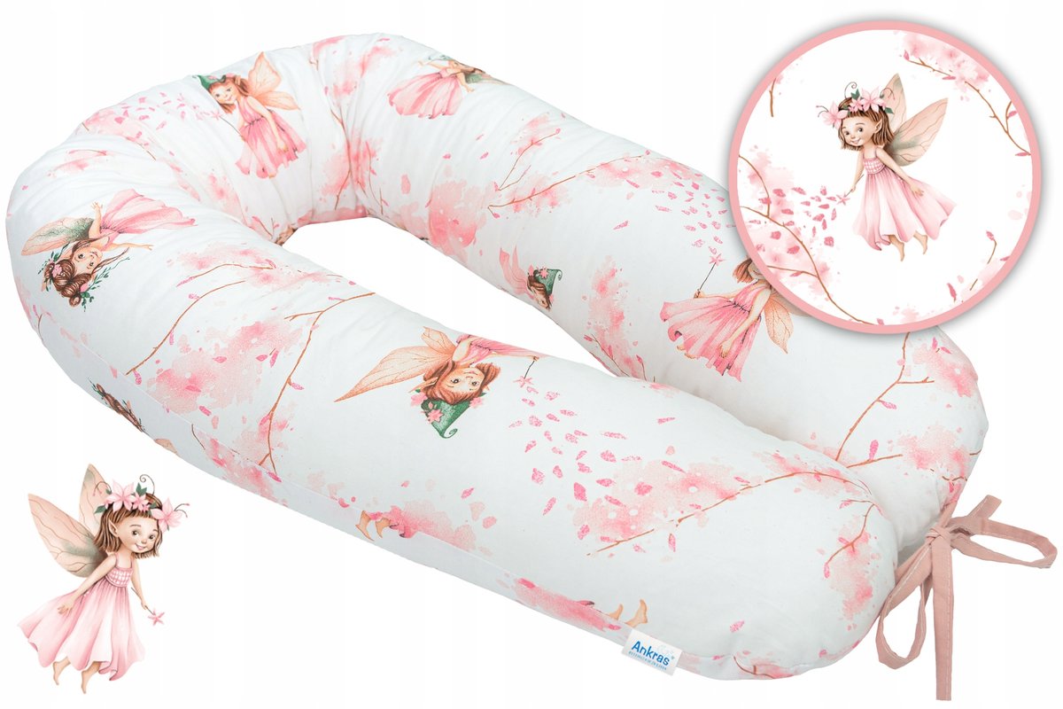 Poduszka ciążowa do spania Karmienia Rogal typu V