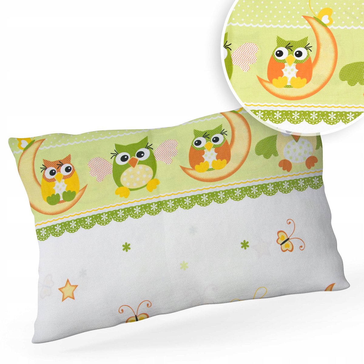 POSZEWKA NA PODUSZKĘ 40x60 BAWEŁNA ZAMEK WZORY!