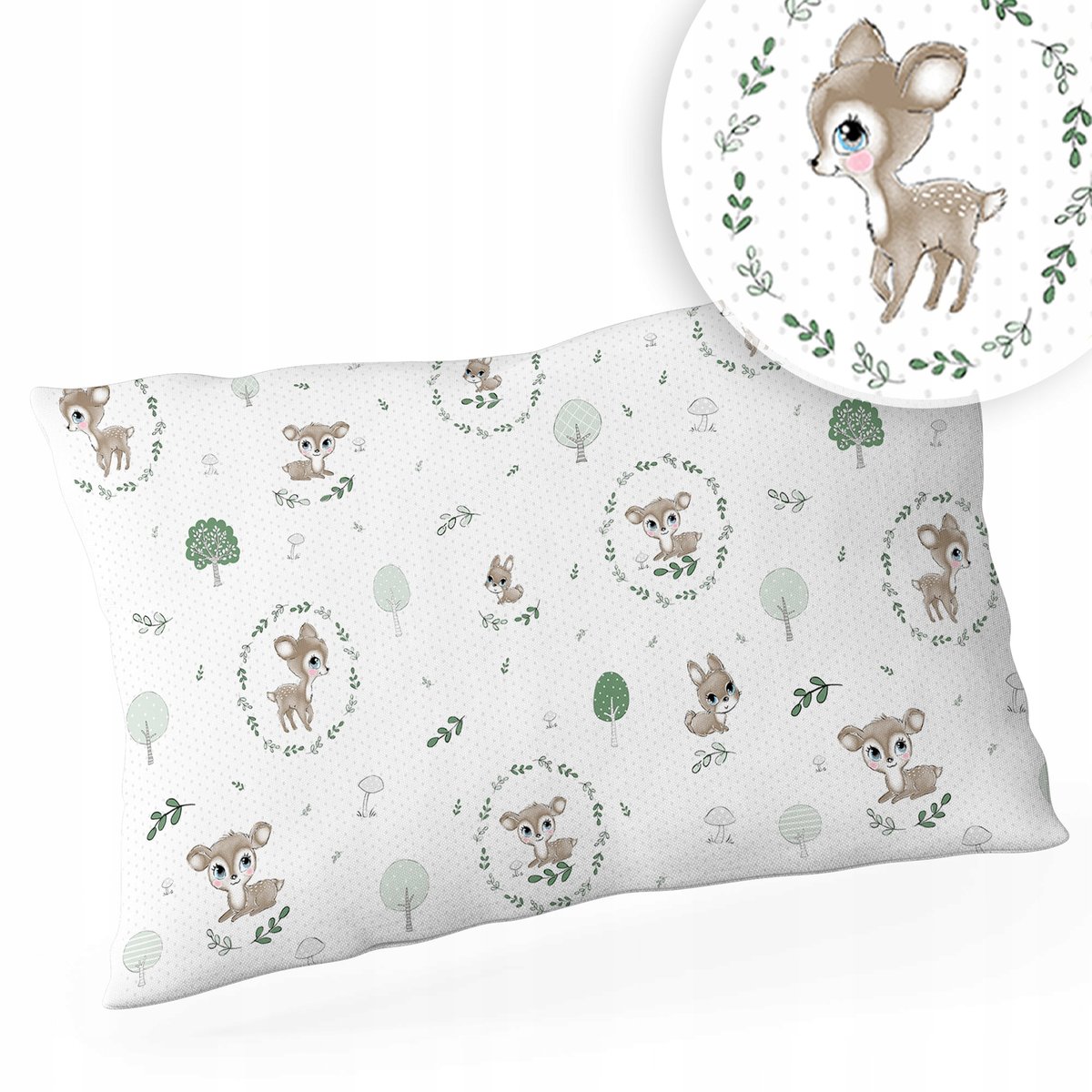 POSZEWKA NA PODUSZKĘ 40x60 BAWEŁNA ZAMEK WZORY!