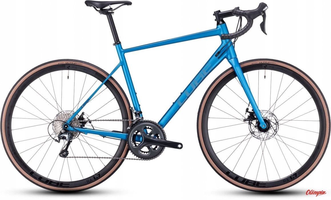 ROWER SZOSOWY CUBE ATTAIN RACE 50CM BLUE SHIMANO TIAGRA 2X10 TRP SPYRE