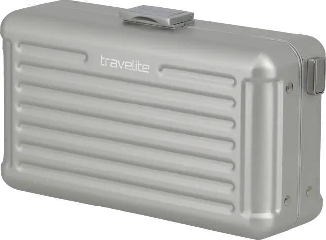 Kuferek / Kosmetyczka Travelite Next mini Srebrna