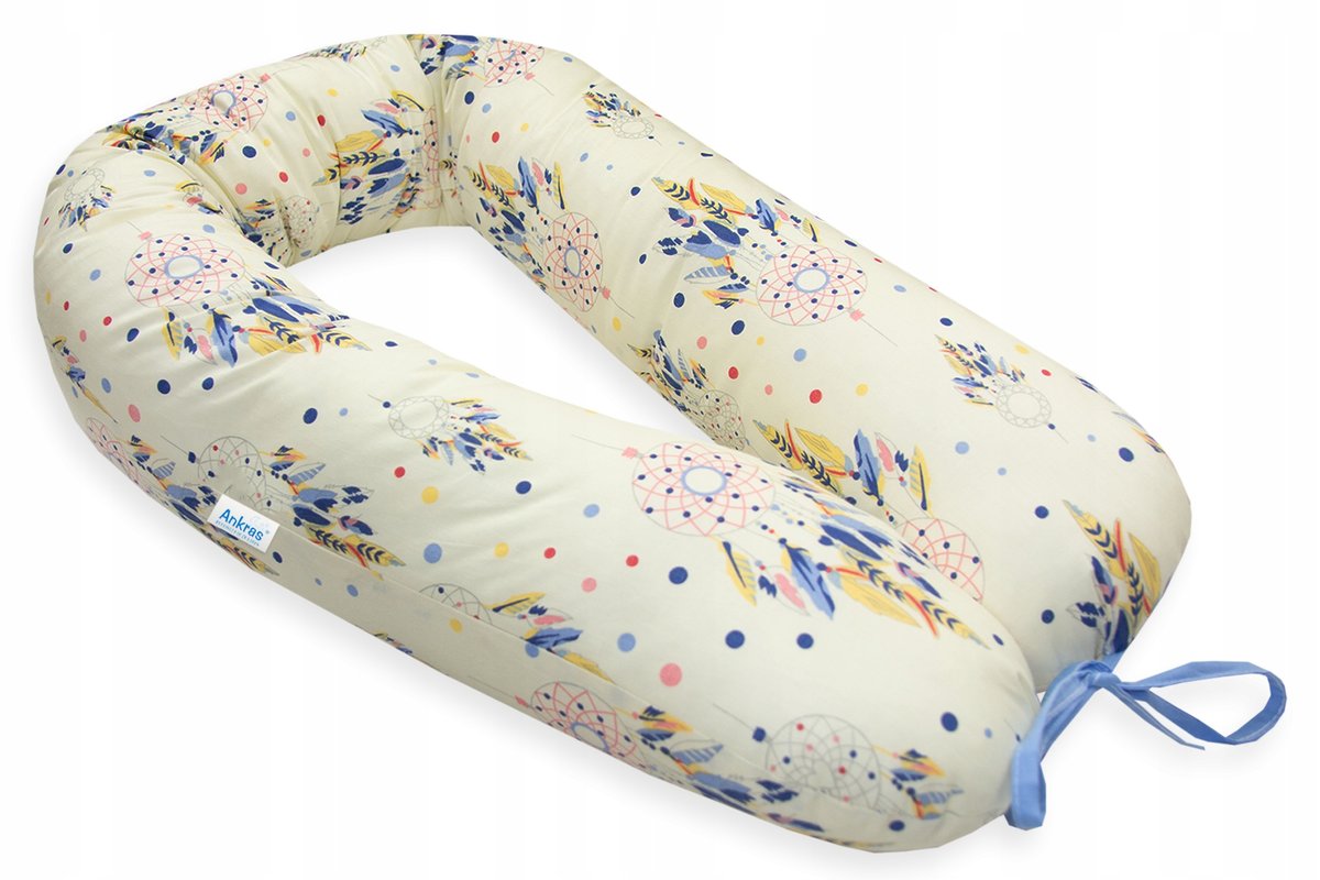 Poduszka ciążowa do spania Karmienia Rogal typu V