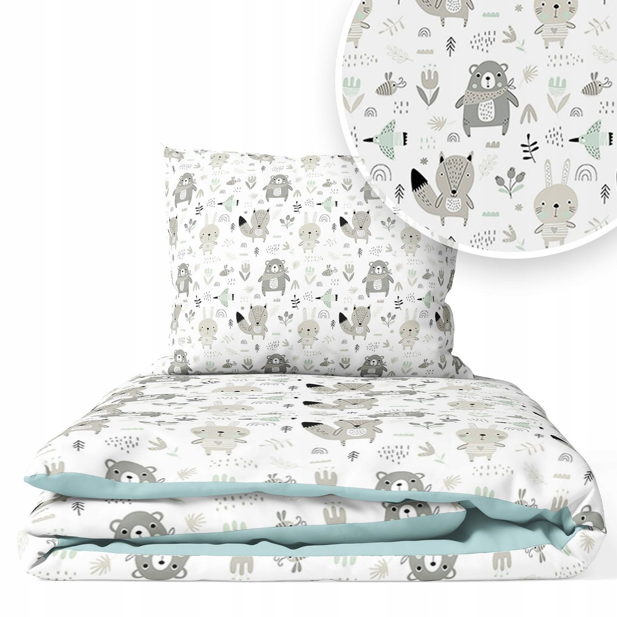 POŚCIEL 135x100 DZIECIĘCA 2EL 100x135 DO ŁÓŻECZKA