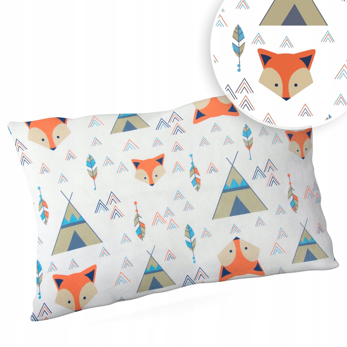 POSZEWKA NA PODUSZKĘ 40x60 BAWEŁNA ZAMEK WZORY!