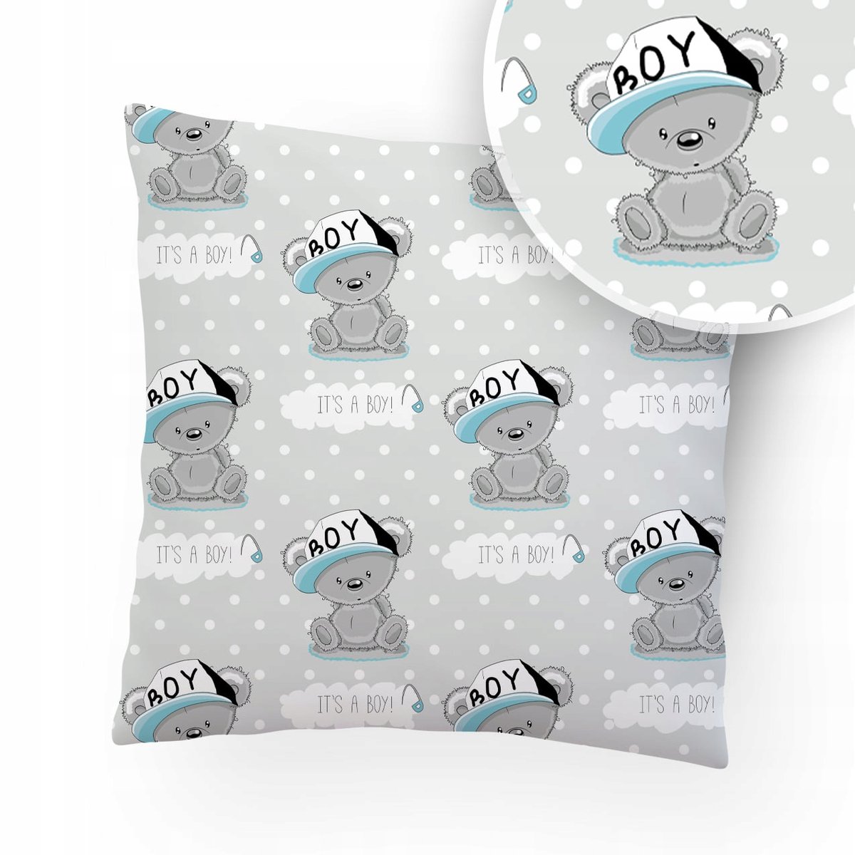 POSZEWKA NA PODUSZKĘ 40x40 BAWEŁNA ZAMEK WZORY!