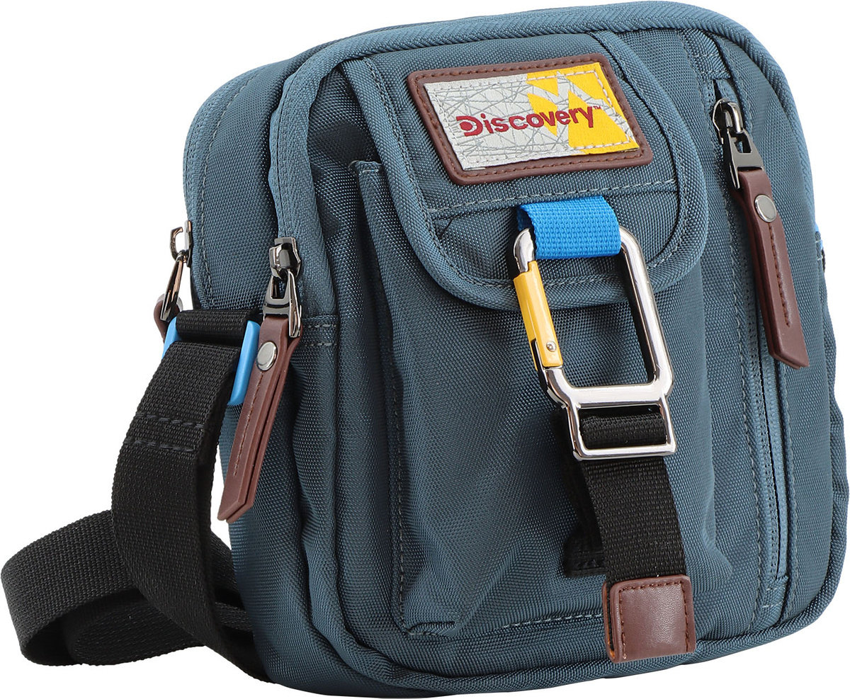 Torba na ramię mała Discovery Icon - niebieska
