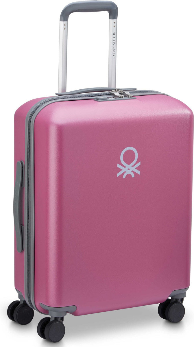Walizka kabinowa Delsey Benetton UCB 55 cm różowa