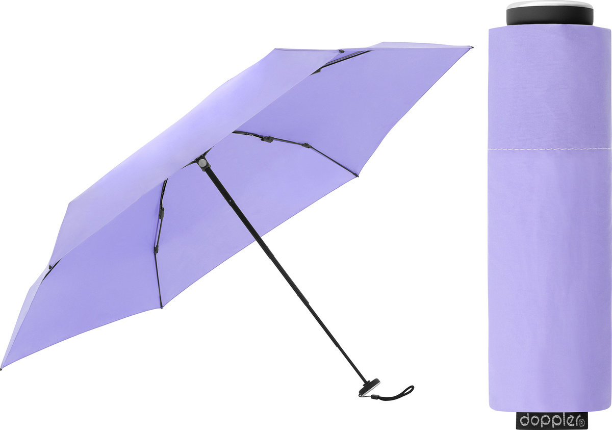 Parasol kieszonkowy Doppler Fiber Mini Compact Light Purple